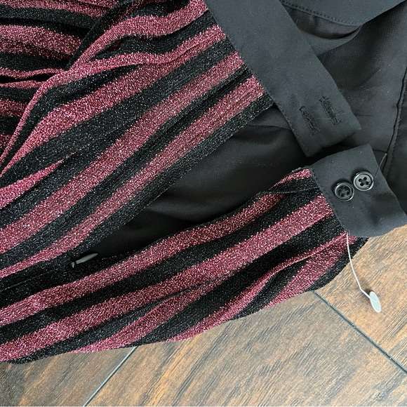 NWT Modcloth 'Glitz The Spot' Pleated Skirt - Picture 3 of 3